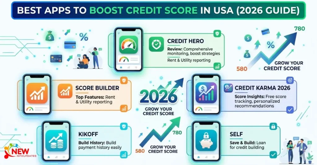 Best Apps to Boost Credit Score in USA (2026 Guide)