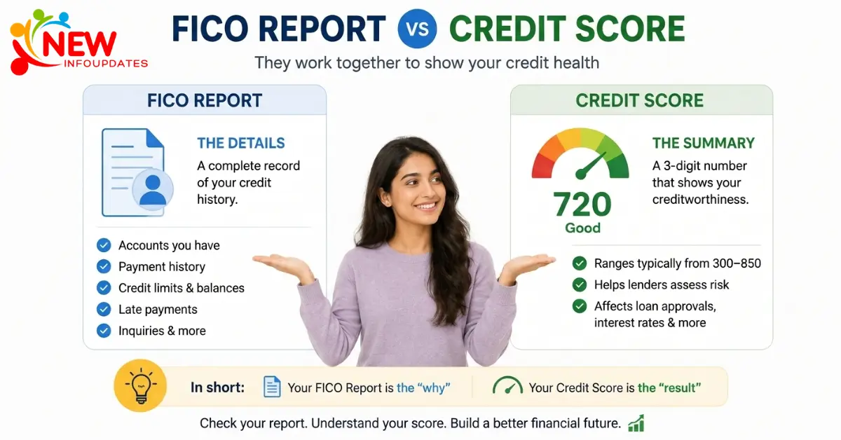 Credit Report Vs Credit Score