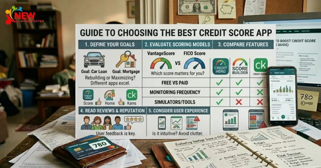 Guide to choosing the best credit score app