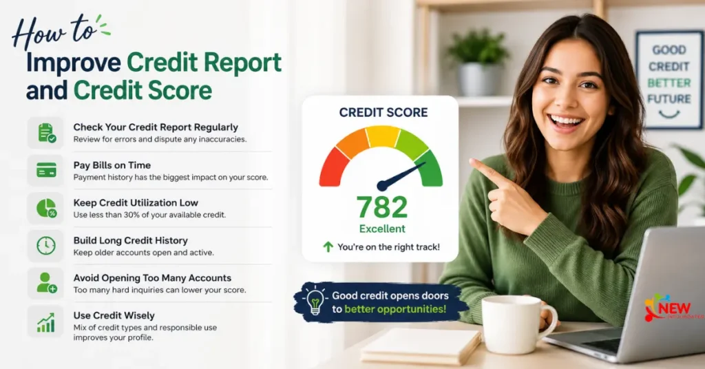How to Improve Credit Report and Credit Score
