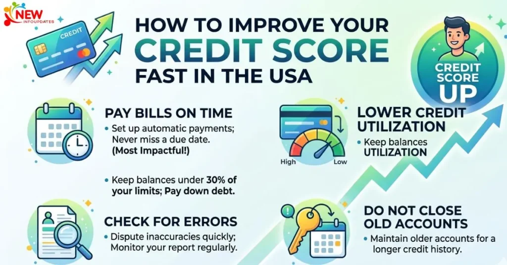How to Improve Your Credit Score Fast in the USA